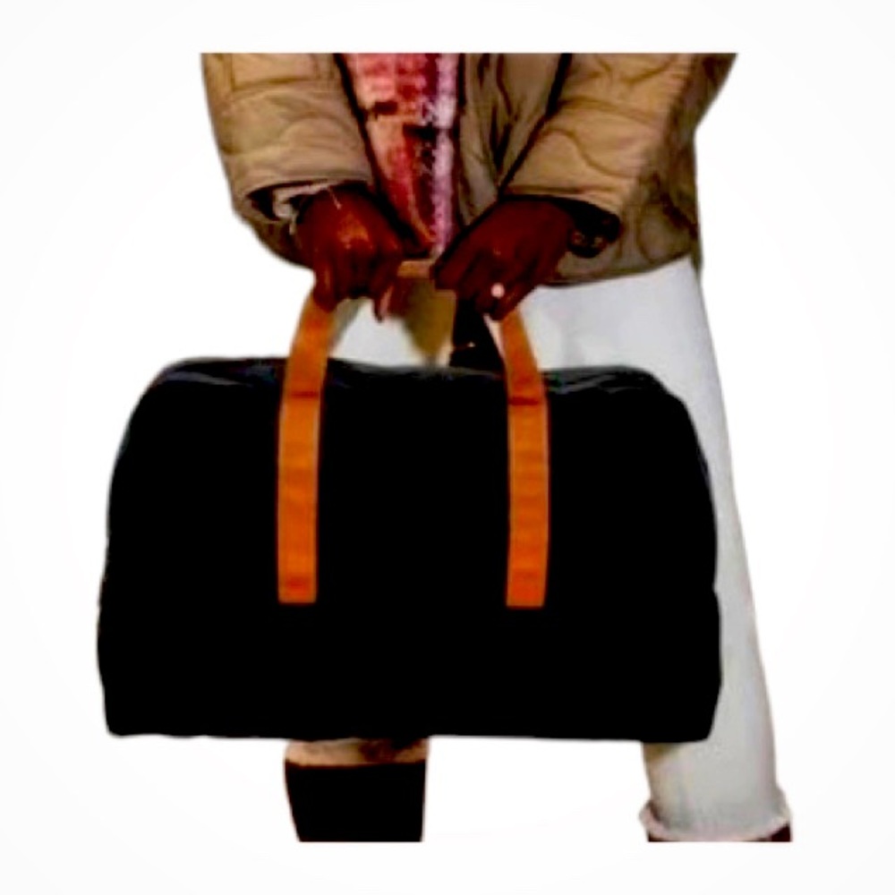 DSW Black & Brown Weekender Bag